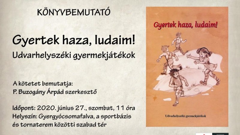 Gyertek haza, ludaim! c. kötet bemutatója Gyergyócsomafalván