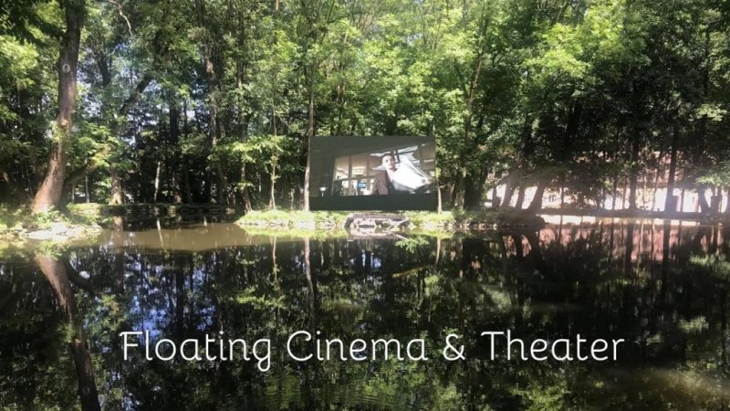 Floating Cinema&Theater – színház és mozi a tavon az árkosi Szentkereszty Kastély parkjában