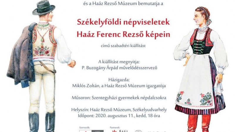 Székelyföldi népviseletek Haáz Ferenc Rezső képein (Székelyudvarhely)