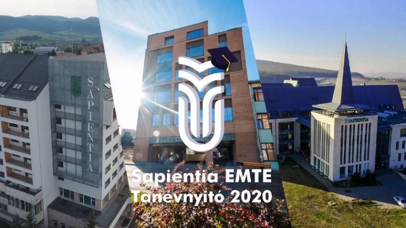 A járvány miatt vegyes rendszerben kezdte el 20. tanévét a Sapientia erdélyi egyetem