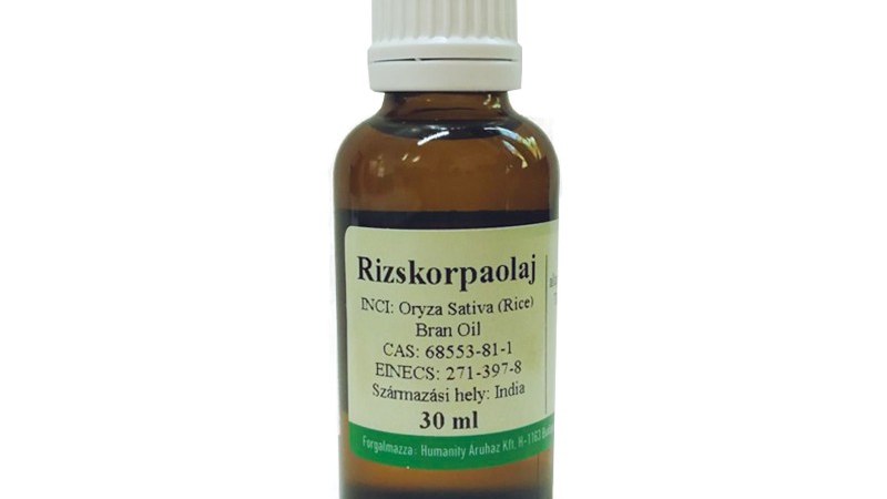 Rizskorpaolaj – a bőrápolás egyik legújabb csodája (X)